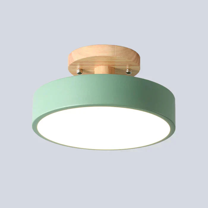 Elegancka skandynawska lampa sufitowa LED