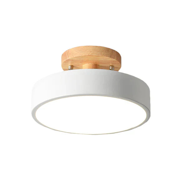 Elegancka skandynawska lampa sufitowa LED