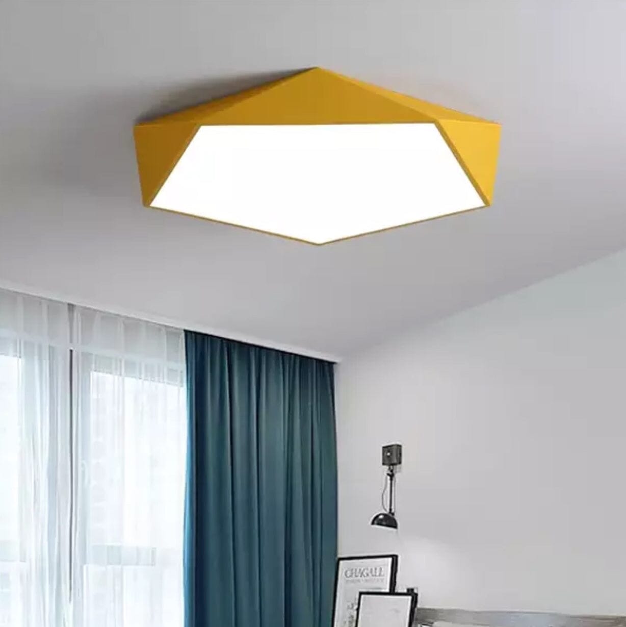 Stylowe geometryczne lampy sufitowe