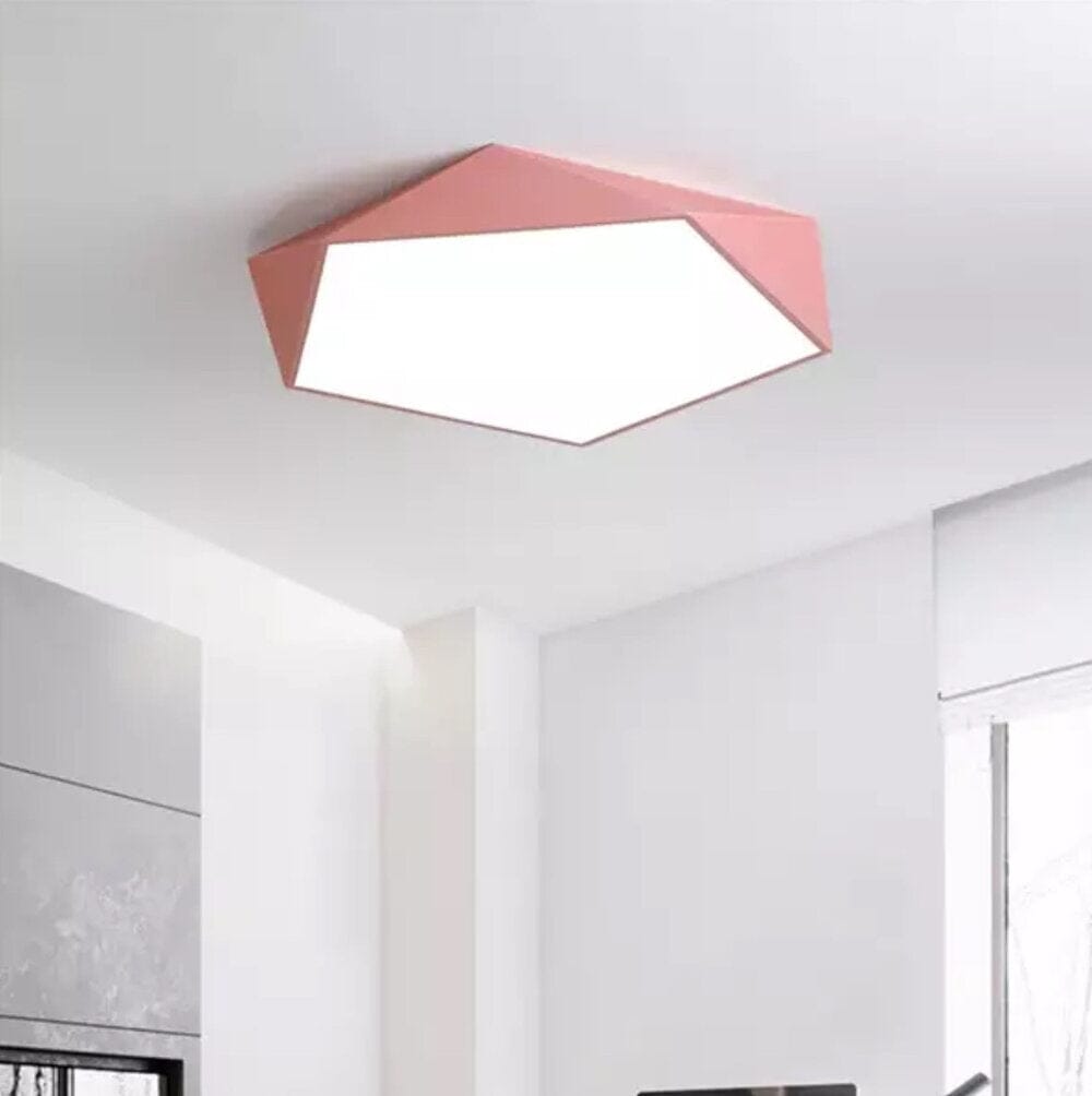 Stylowe geometryczne lampy sufitowe