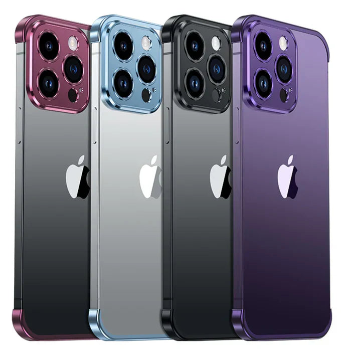Nowoczesne eleganckie i odporne na wstrząsy etui na iPhone'a