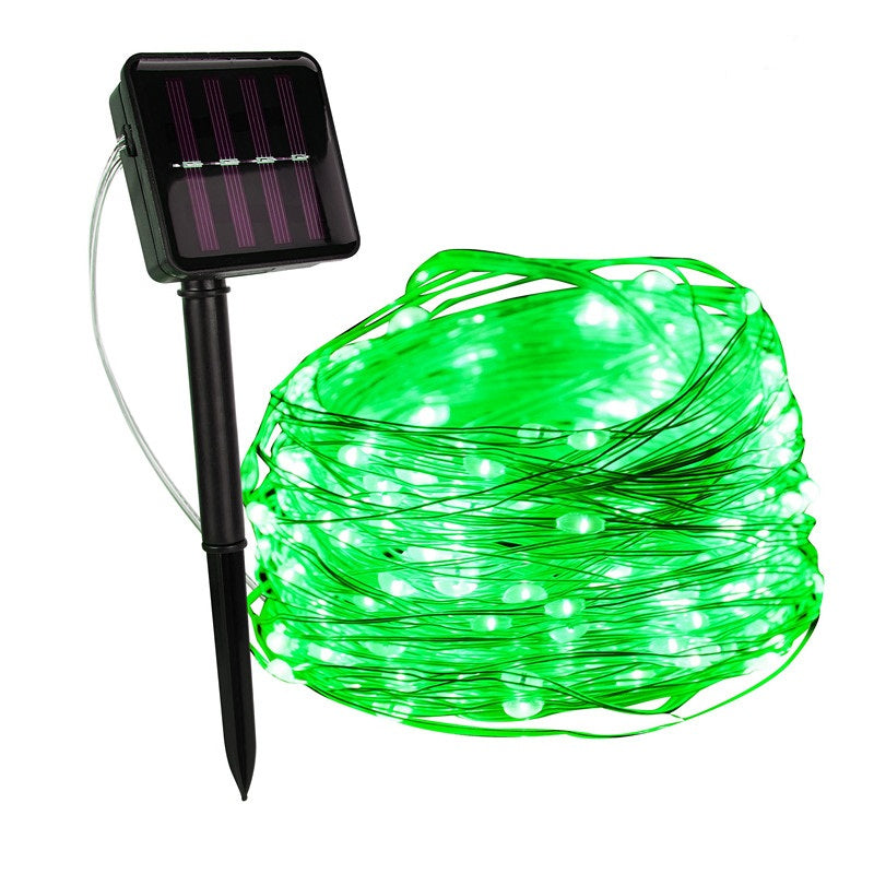 Dekoracyjne wróżkowy sznur solarne lampki LED zewnętrzne