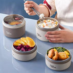Izolowany wielowarstwowy termiczny lunchbox na gorące posiłki