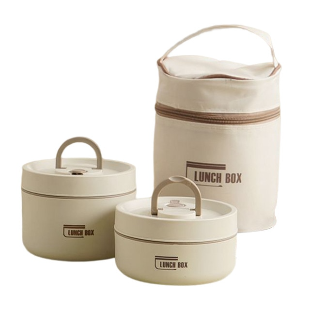Izolowany wielowarstwowy termiczny lunchbox na gorące posiłki