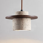 Naturalna lampa wisząca do ciepłych wnętrz
